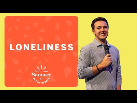 Summer at CCO | Loneliness | Torry Sheppard | Message