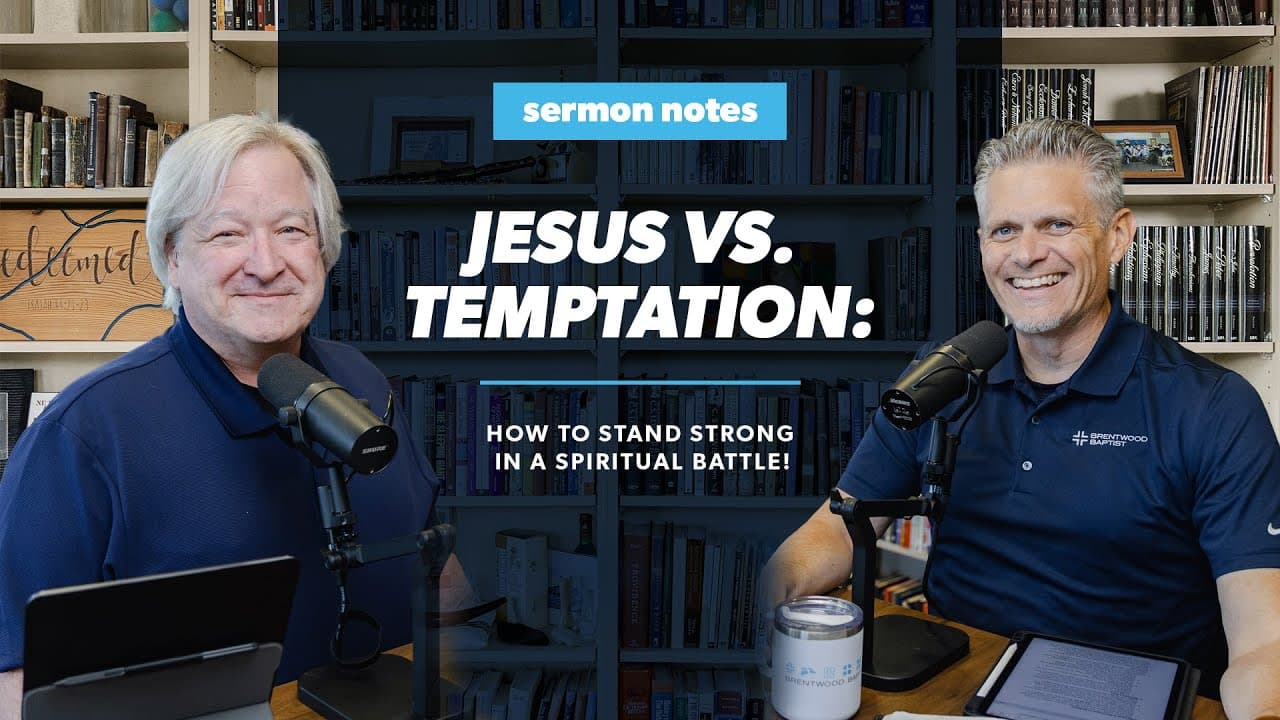Matthew 4: Jesus’ Temptation and Trusting God in the Wilderness