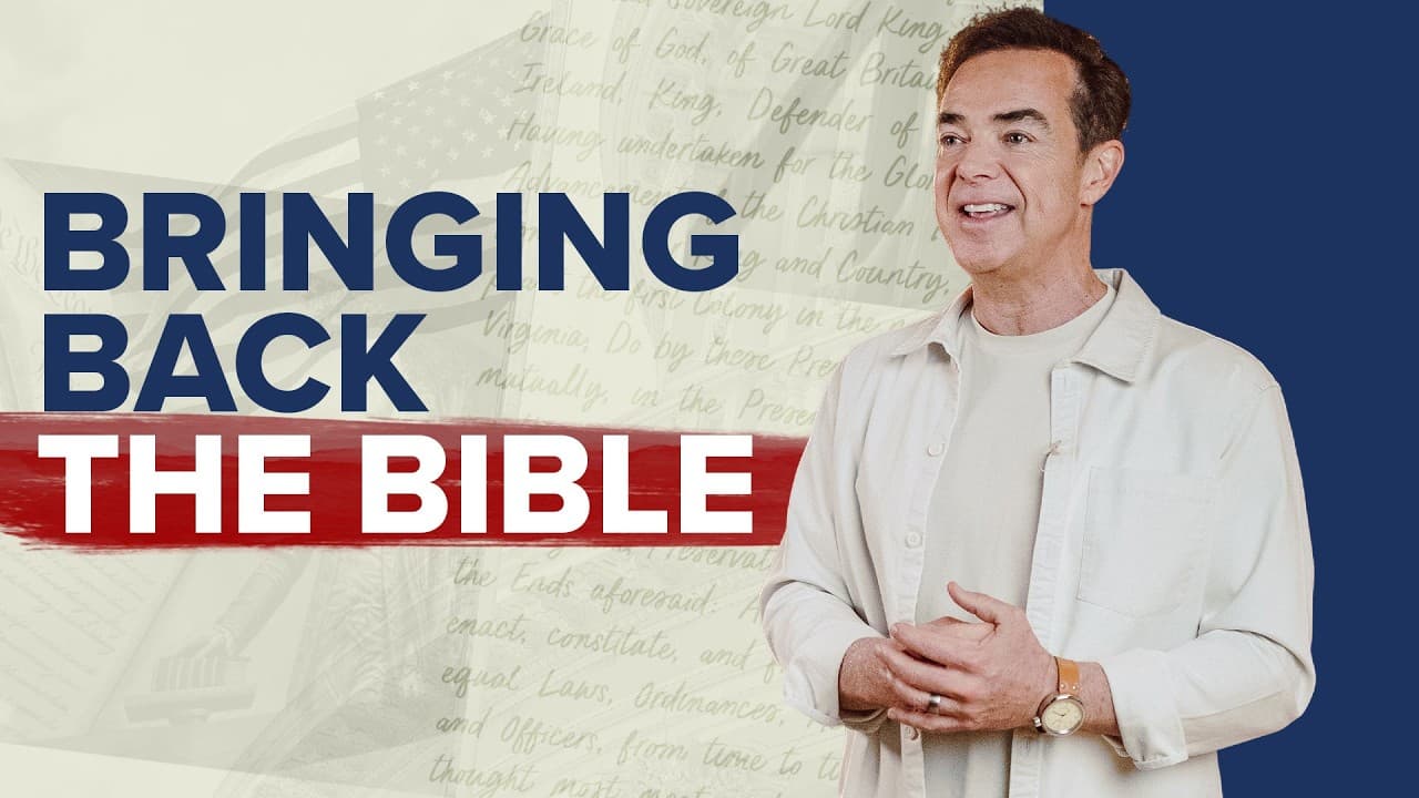 Bringing Back the Bible: Rediscovering America's Godly Heritage