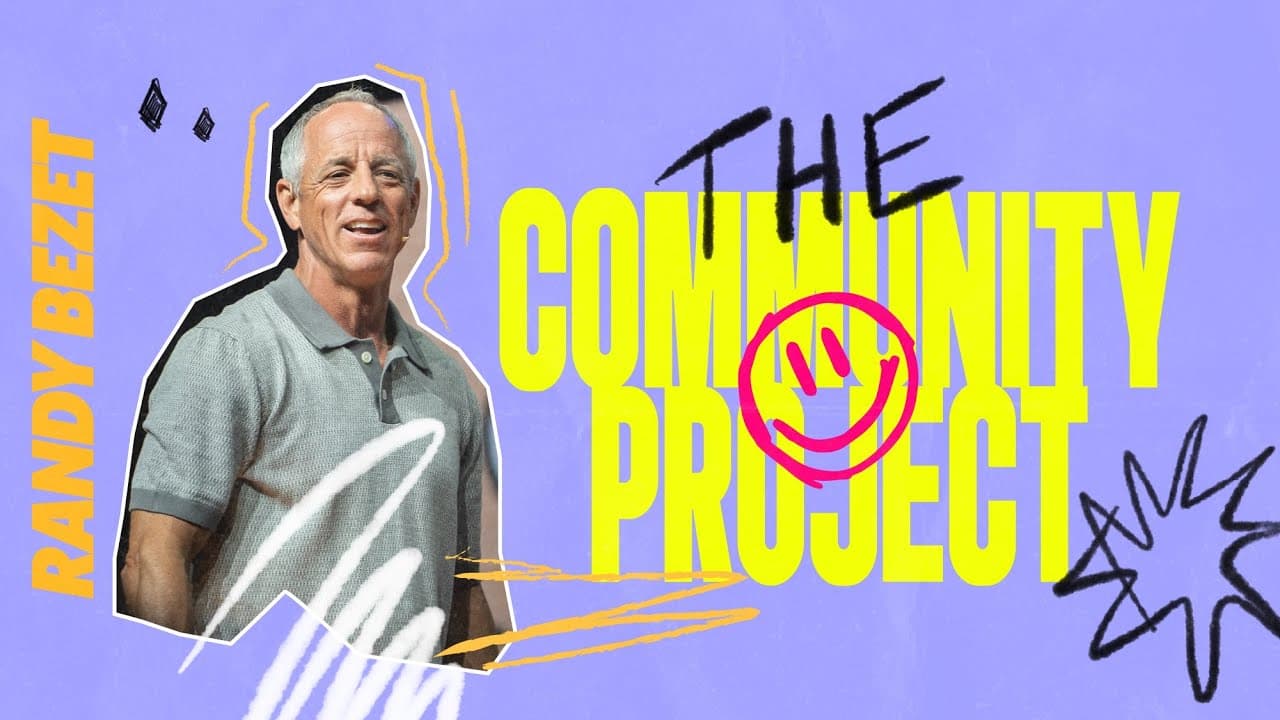 The Community Project: The Prescription  | Pastor Randy Bezet