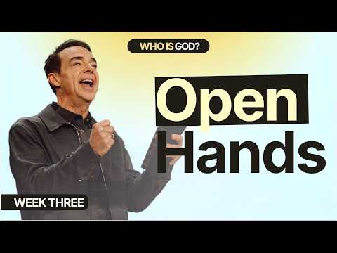 You Can’t Receive What God Has With Closed Fists