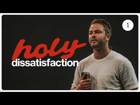 HOLY DISSATISFACTION | LUKE LEZON