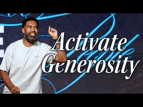 Activate Generosity // Alive Church // Pastor Ken Claytor