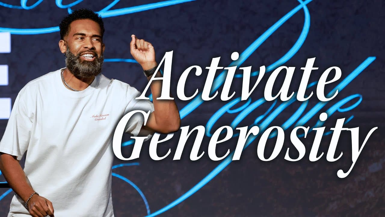 Activate Generosity // Alive Church // Pastor Ken Claytor