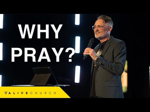 Why Pray? // Learning To Pray Like Jesus // Pastor Steven Jenkins