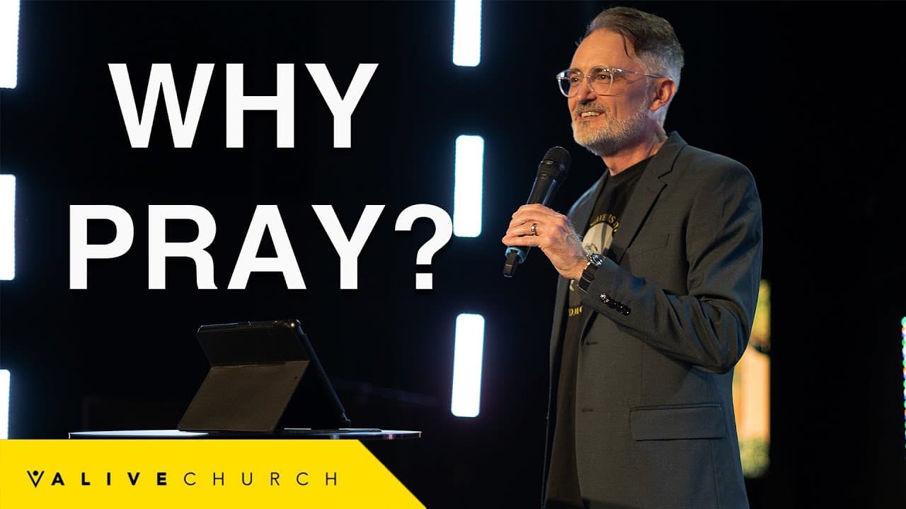 Why Pray? // Learning To Pray Like Jesus // Pastor Steven Jenkins