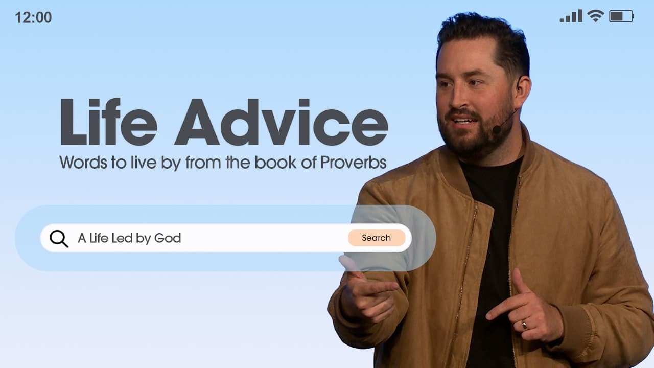A Life Led by God - Life Advice - Pastor David Branch - First Orlando