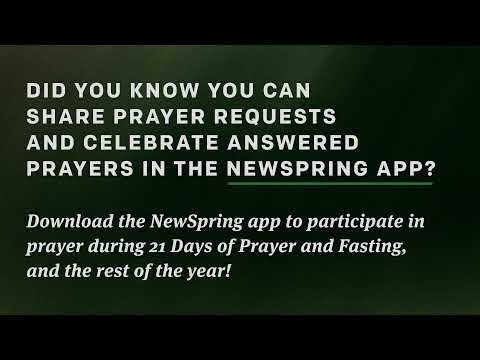 21 Days of Prayer &amp; Fasting - Psalm 123