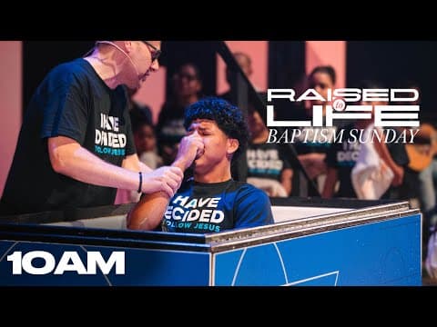 BAPTISM SUNDAY | Pastor Matt Engle | 7/7/2024 10am Service