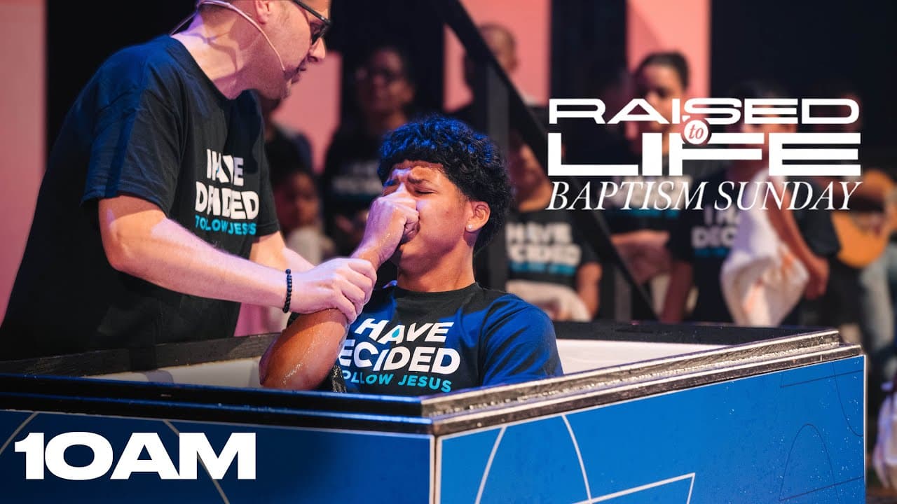 BAPTISM SUNDAY | Pastor Matt Engle | 7/7/2024 10am Service
