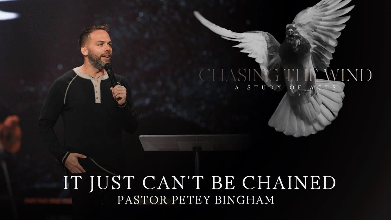 It Just Can't Be Chained | Petey Bingham | Celebration Everywhere