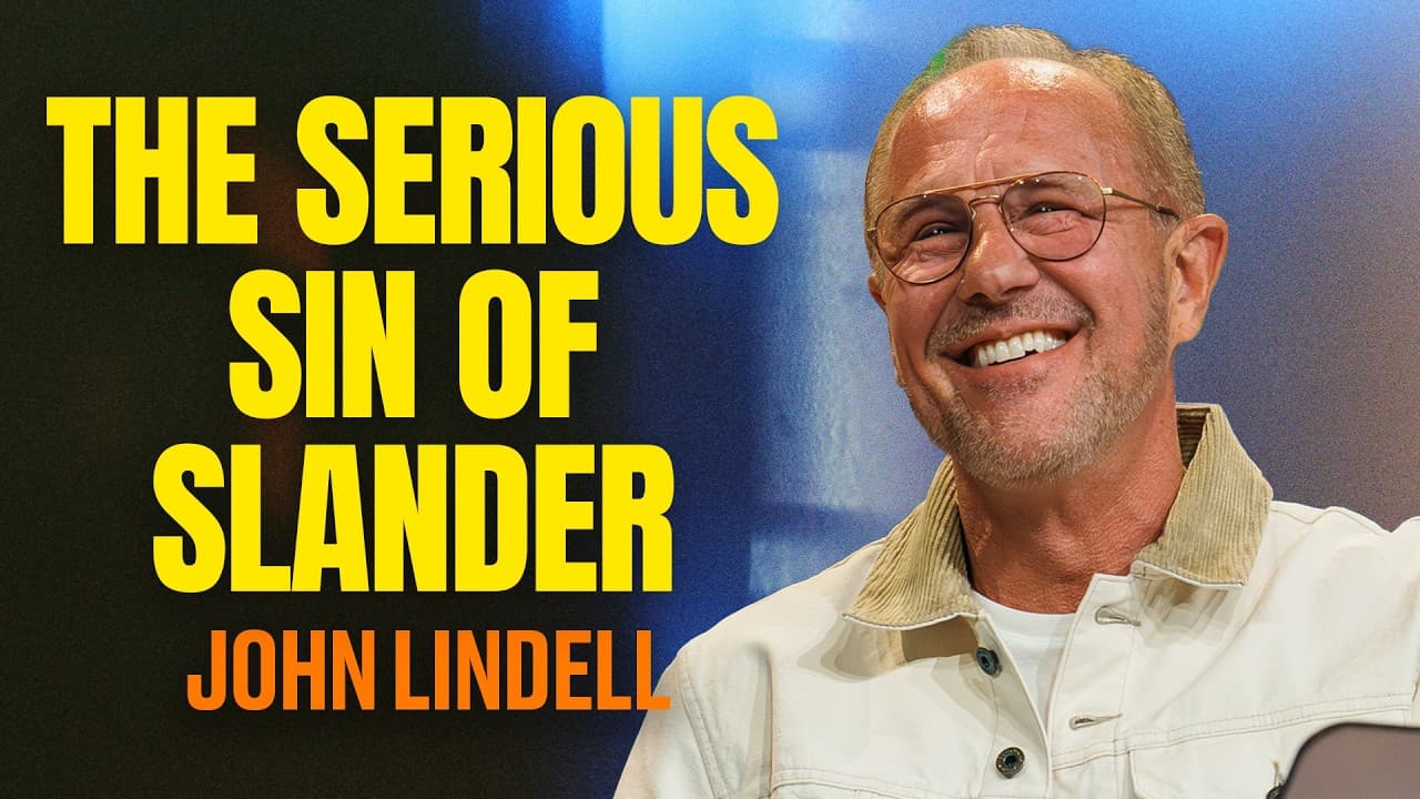 The Serious Sin Of Slander | James 4:11-12 | The Essentials - #13 | John Lindell