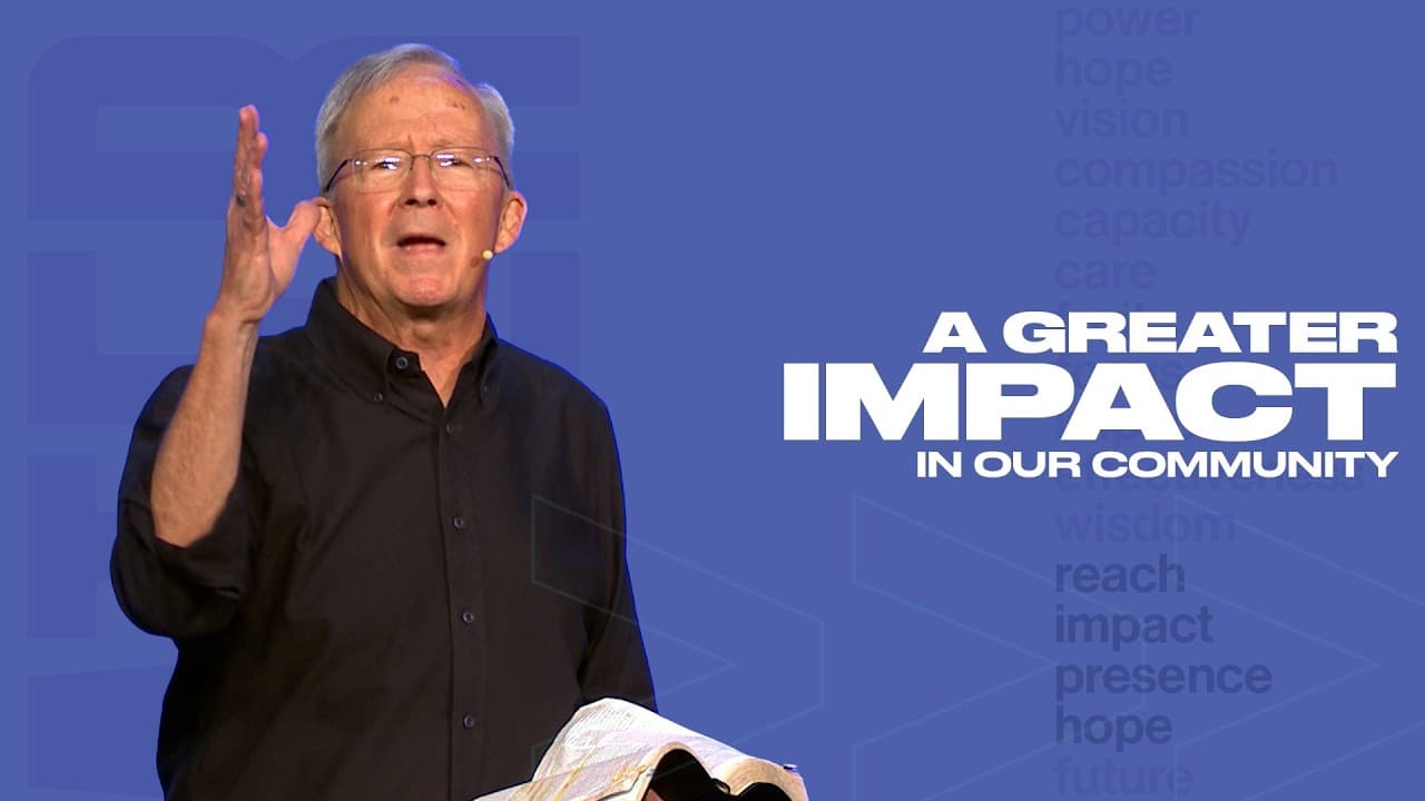 A Greater Impact In Our Community - Greater - Pastor David Uth - First Orlando