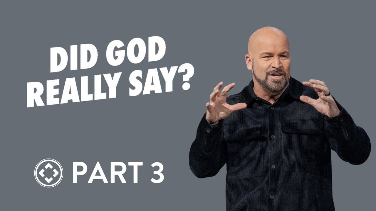"Did God Really Say?" | Part 3 | Be True to Yourself?