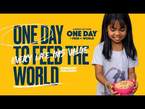 One Day to Feed the World | Guest Speaker Brad Rosenberg | 8/16/2026 | 10am Service