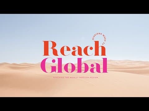 MISSIONS WEEK: REACH GLOBAL | 11:15am Sunday Service | Faith Assembly Orlando