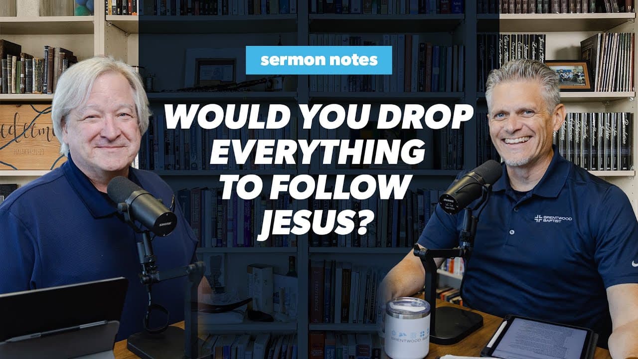 Follow Jesus: Immediate Obedience and the Cost of Discipleship in Matthew 4