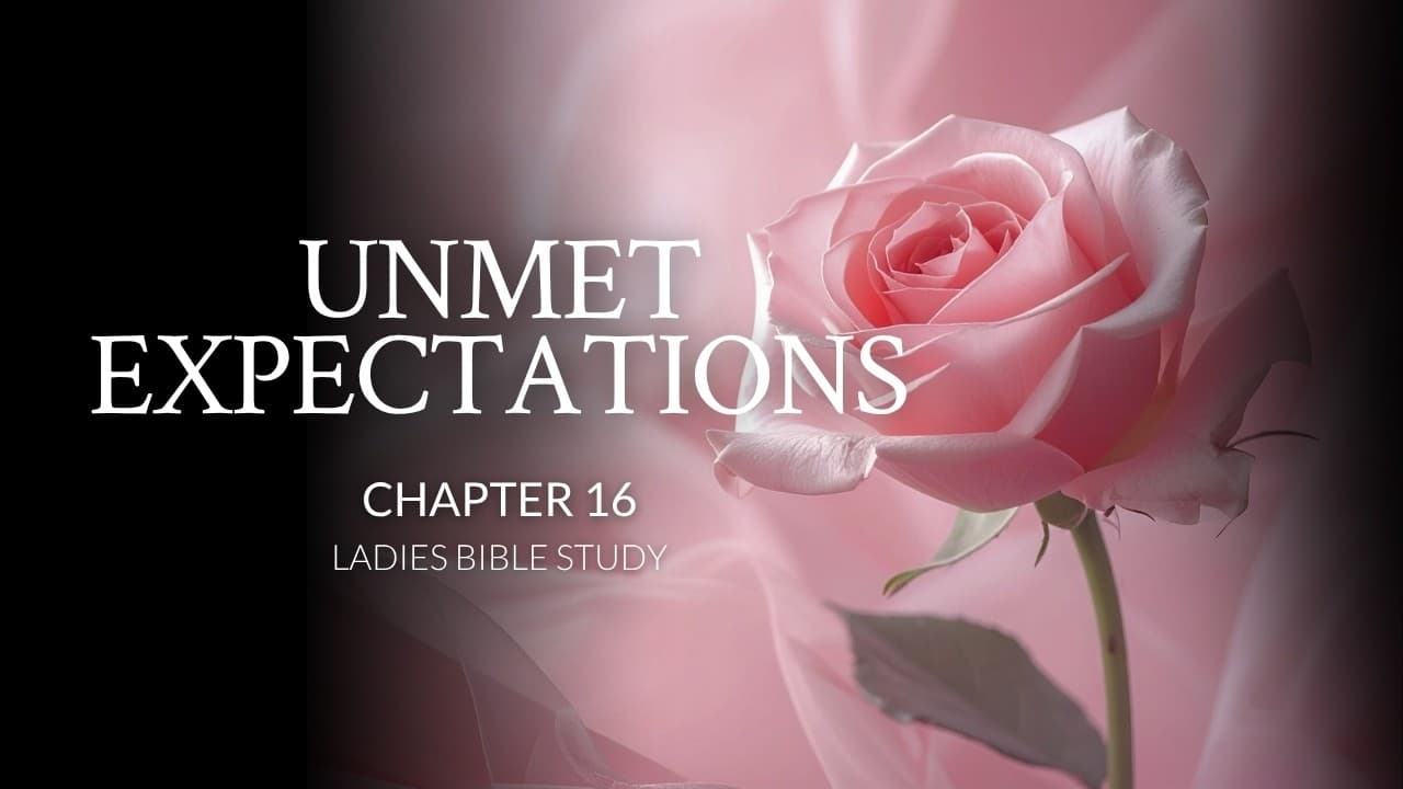 Unmet Expectations | Chapter 16 | Ladies Bible Study