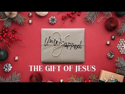 UNWRAPPED: THE GIFT OF JESUS pt.2 | December 10th 2023 | CHURCH IN THE SON