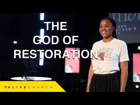The God of Restoration // Living a Restored Life // Ronnica Chapman