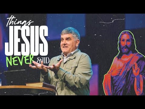 THINGS JESUS NEVER SAID Wk2 | Pastor Johnnie Wilson | 4/14/2024 10am Service