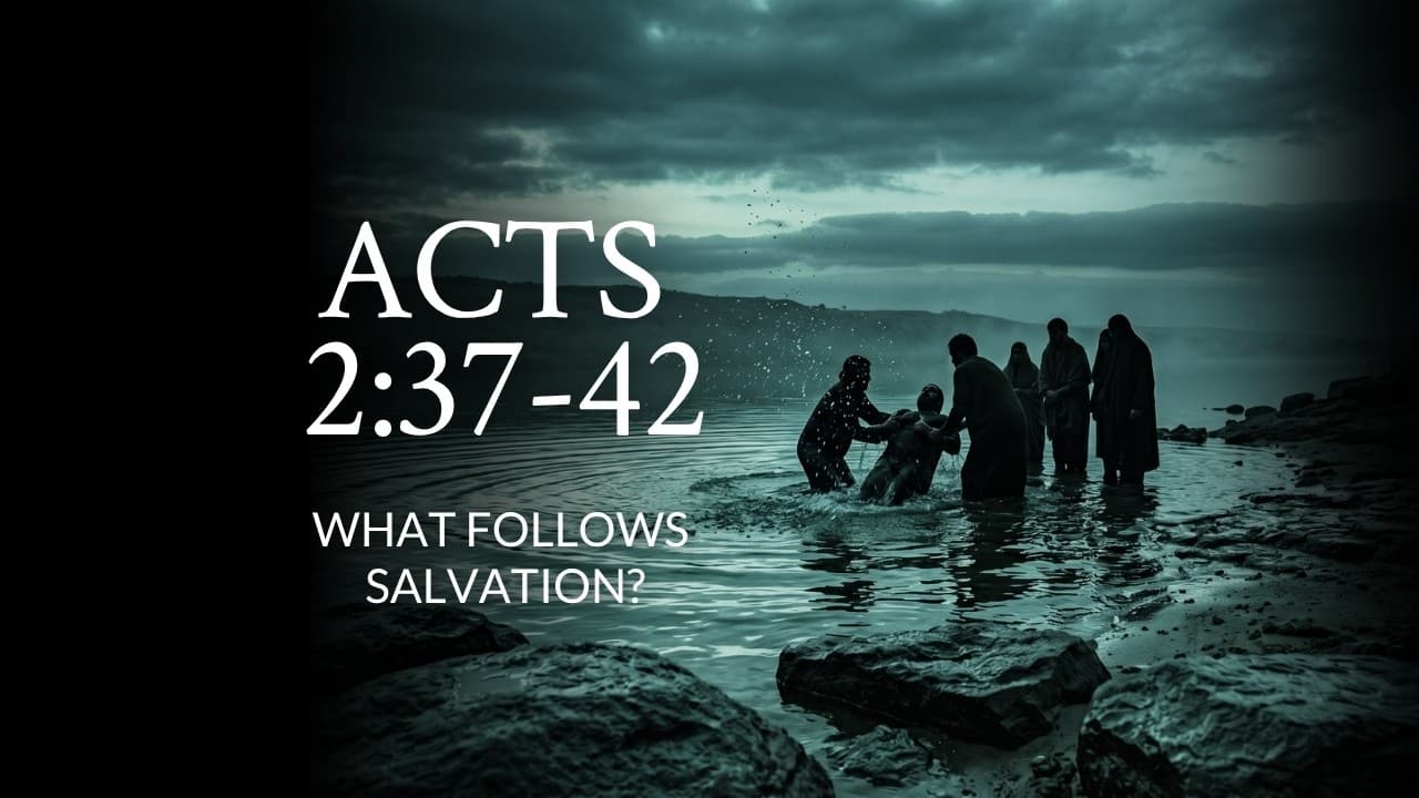 Acts 2:37-42 | What Follows Salvation?