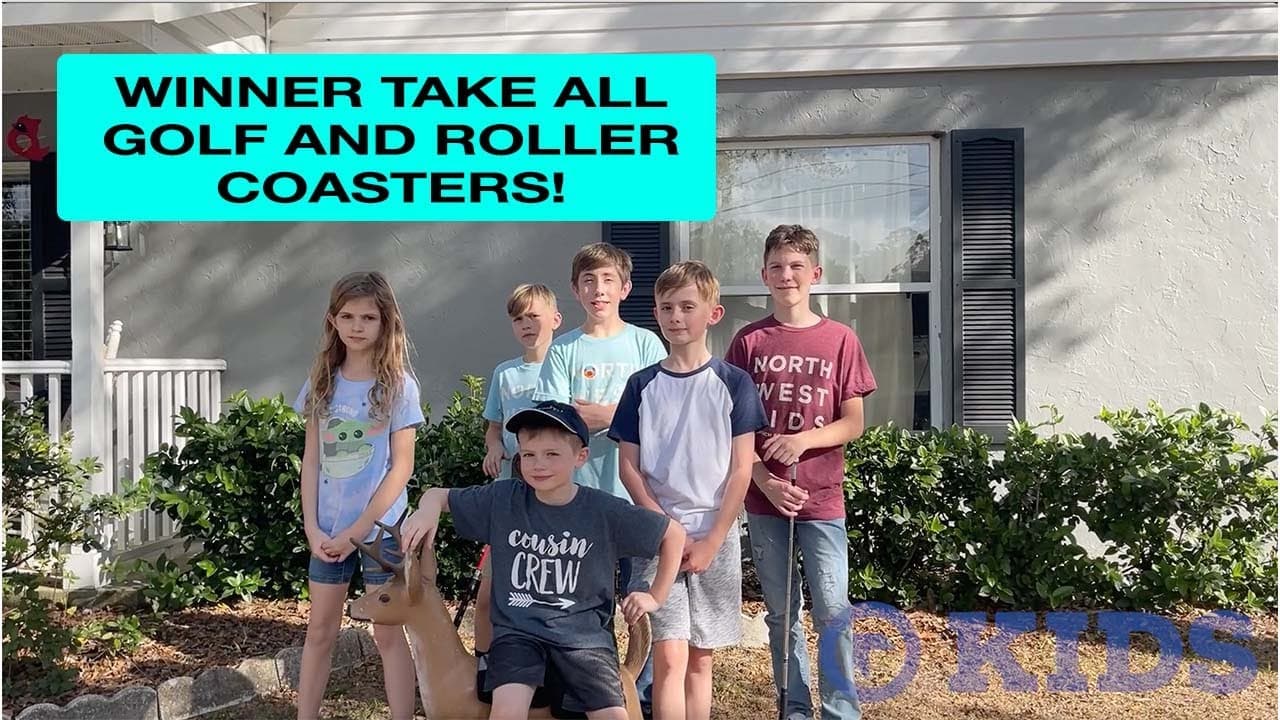 Golf Competitions and Roller Coasters - It's Kids Church Time!