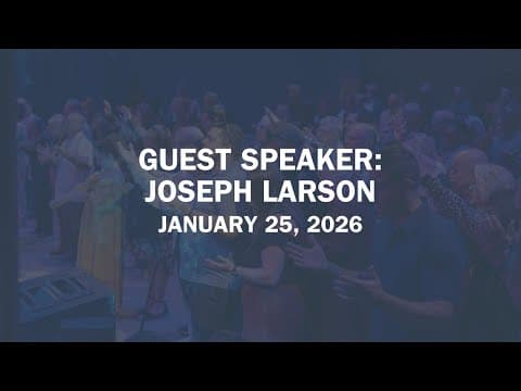 Christ Church of Orlando | Guest Speaker: Joseph Larson | 11AM | 1.25.26