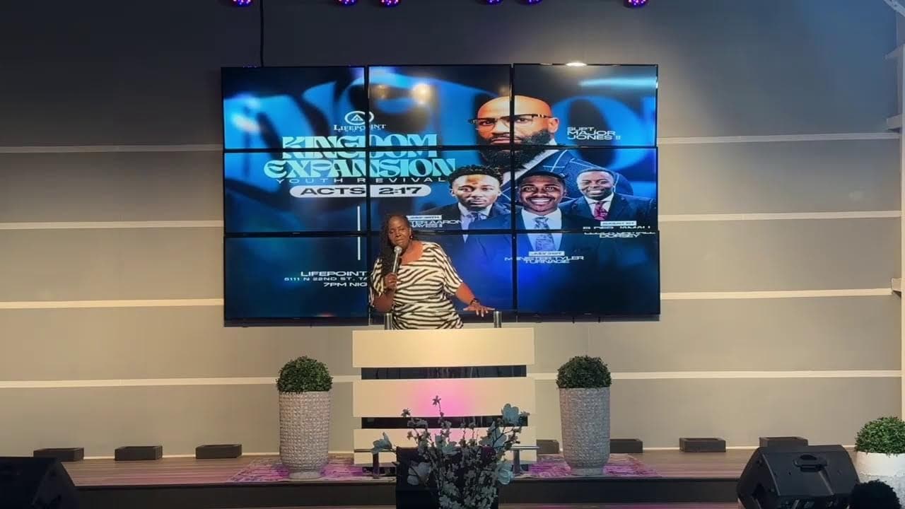 Kingdom Expansion Youth Revival.  Guest Speaker: Elder Jamal Dorsey
