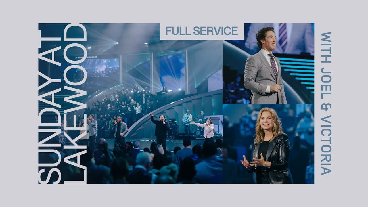 Blessings Finding You | Joel Osteen | Lakewood Church Service
