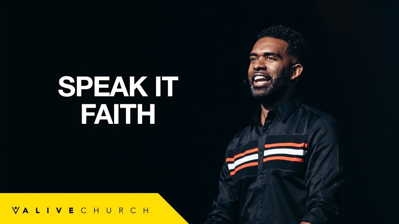 Speak It Faith | Pastor Ken Claytor