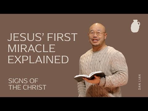 Jesus' First Miracle Explained