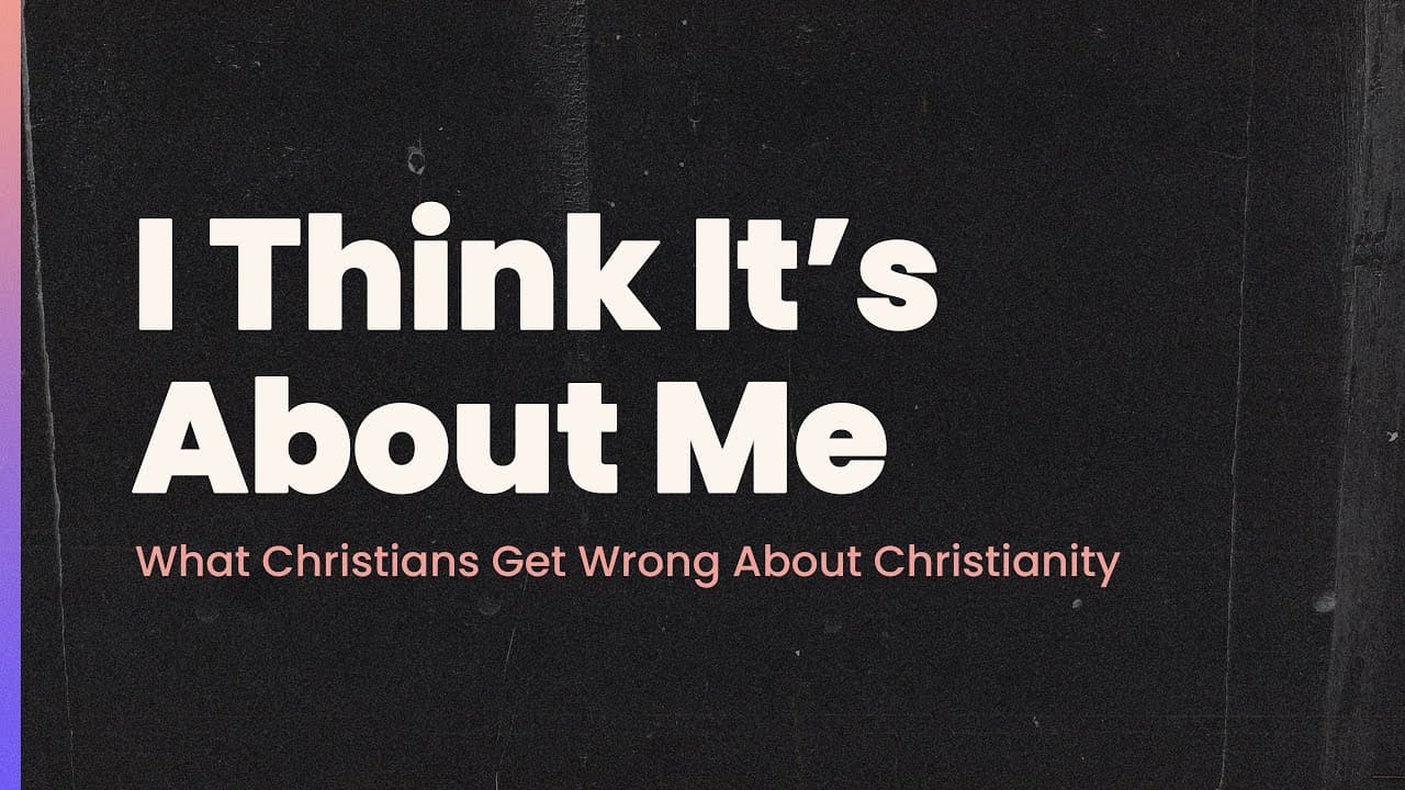 I think it’s about me | Thomas Anderson Jr. Message