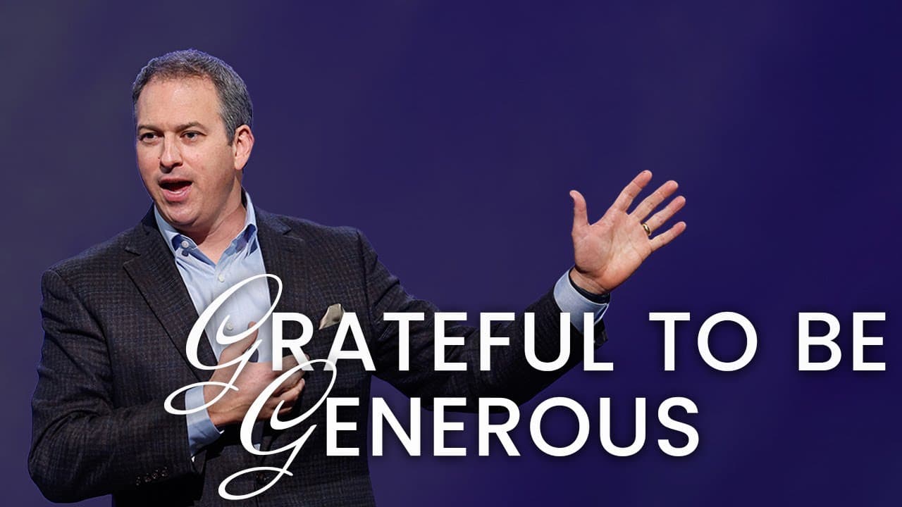 North Campus | Jonathan Teague | Grateful To Be Generous | Prestonwood Baptist Church