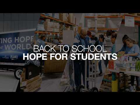 Back to School: Helping Students Start the School Year with Hope | Relief & Outreach