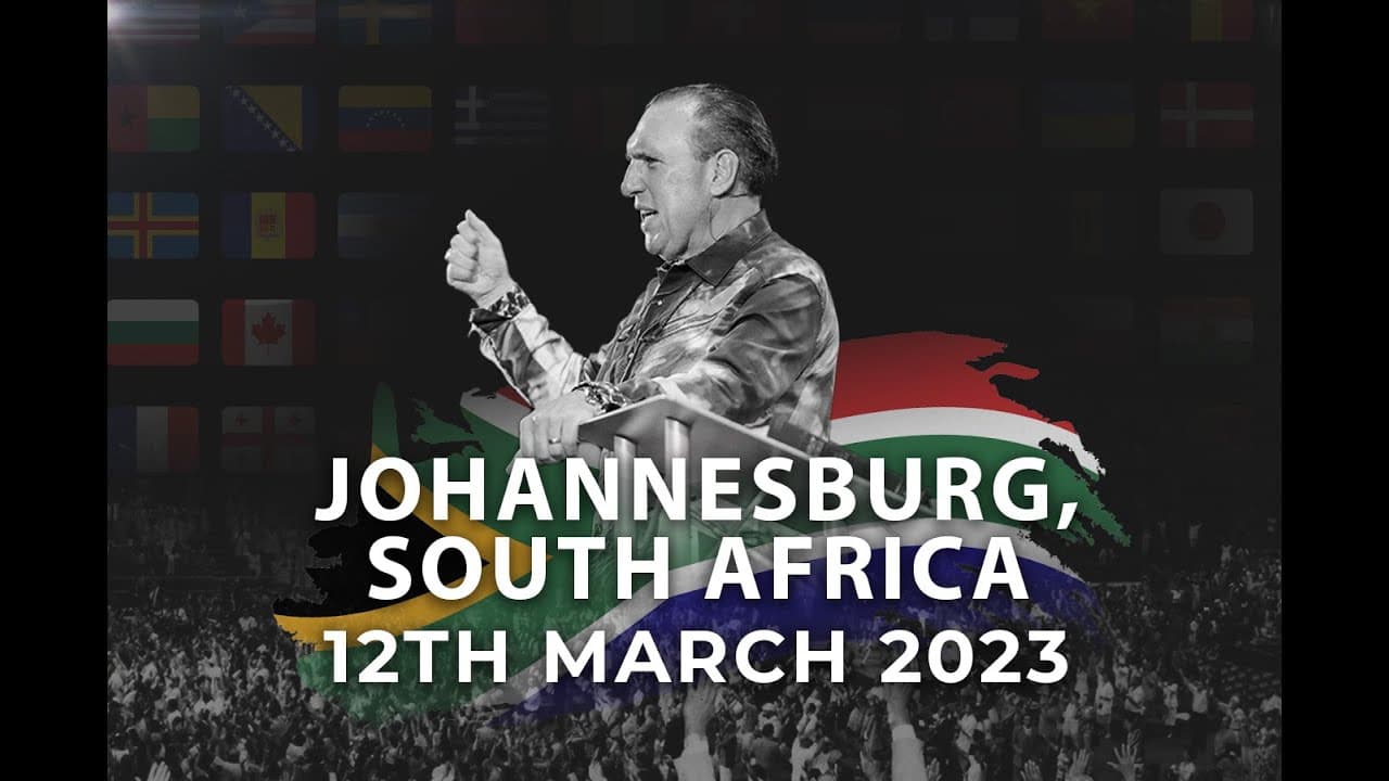 Dr. Rodney Howard-Browne in Johannesburg, South Africa