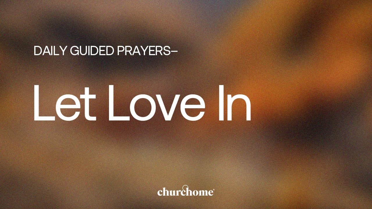 Let Love In