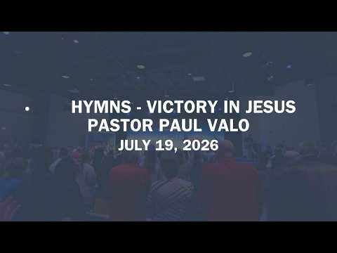 Christ Church of Orlando | Hymns - Victory In Jesus | Paul Valo | 9AM