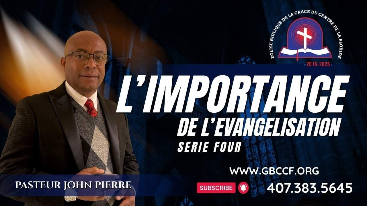 L'IMPORTANCE DE L’EVANGELISATION MATTHIEU 3:1-2