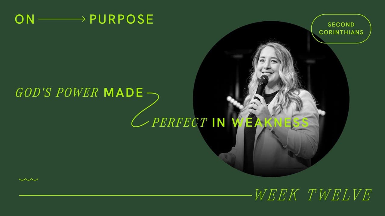 God's Power Made Perfect in Weakness | Meredith Knox