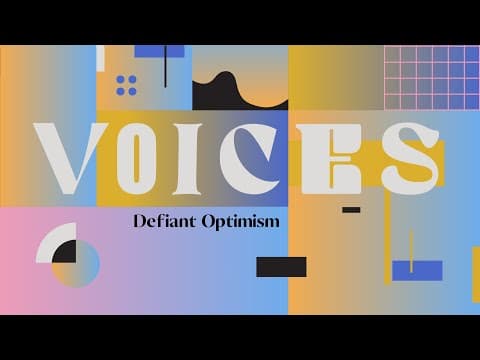 Defiant Optimism | John Alexander