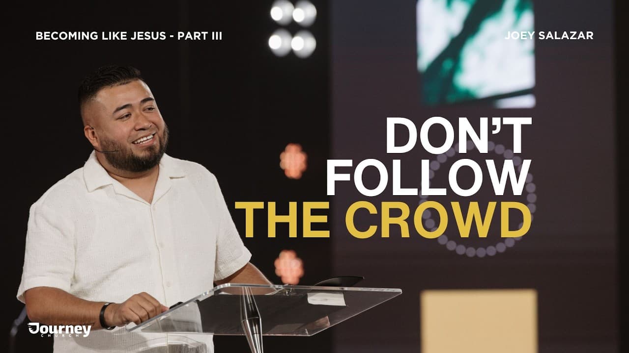 Don't Follow The Crowd  - Joey Salazar