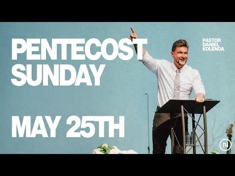 Pentecost Sunday LIVE | Pastor Daniel Kolenda & Phil King | May 24th