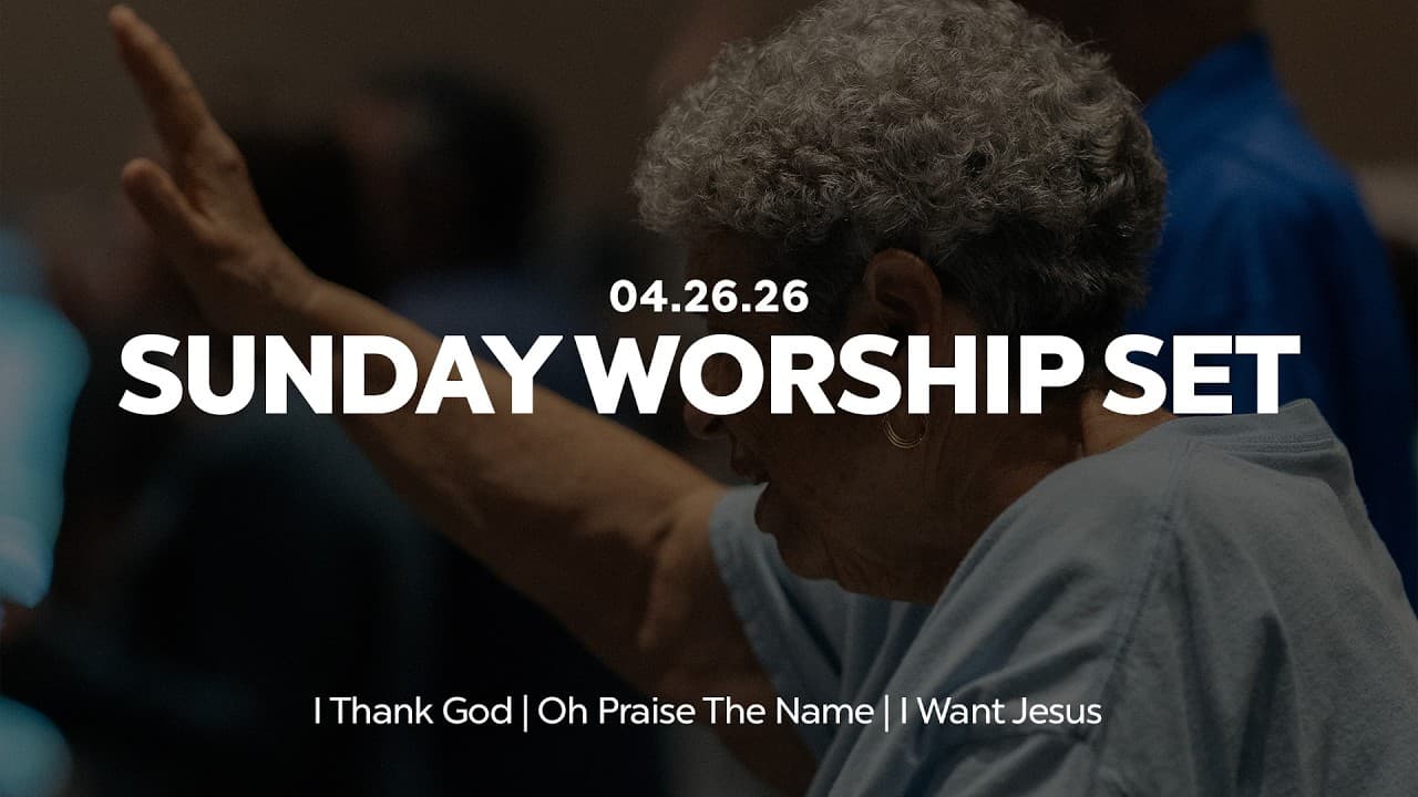 I Thank God + Oh Praise The Name + I Want Jesus | Worship Set