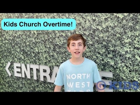 Kids Church Bonus Time!