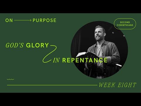 God's Glory in Repentance | Brad Cooper
