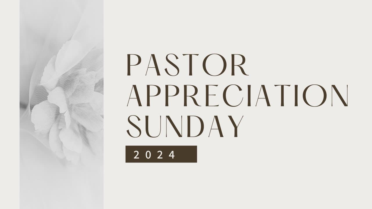 Pastor Appreciation Sunday | Message | Pastor Tony Byrd