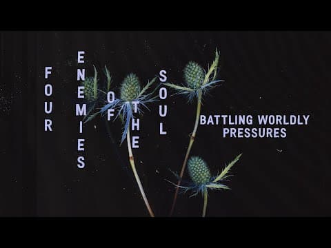 Battling Worldly Pressures | Jason Strand