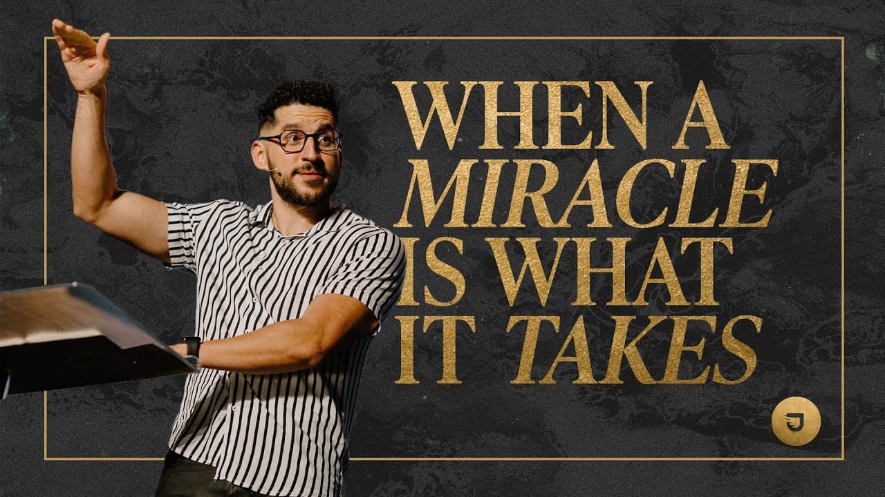 When A Miracle Is What It Takes