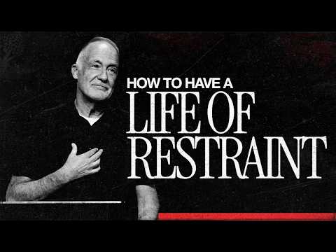 How To Have A Life Of Restraint | David | Full Experience